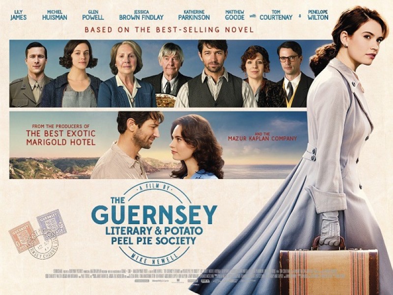 movie review the guernsey literary and potato peel pie society